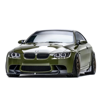 Adro Front Splitter BMW M3 E92 Wet Carbon Fibre Lip with High-Gloss