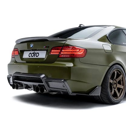 Adro Rear Diffuser BMW M3 E92 Wet Carbon Fibre with High-Gloss Finish