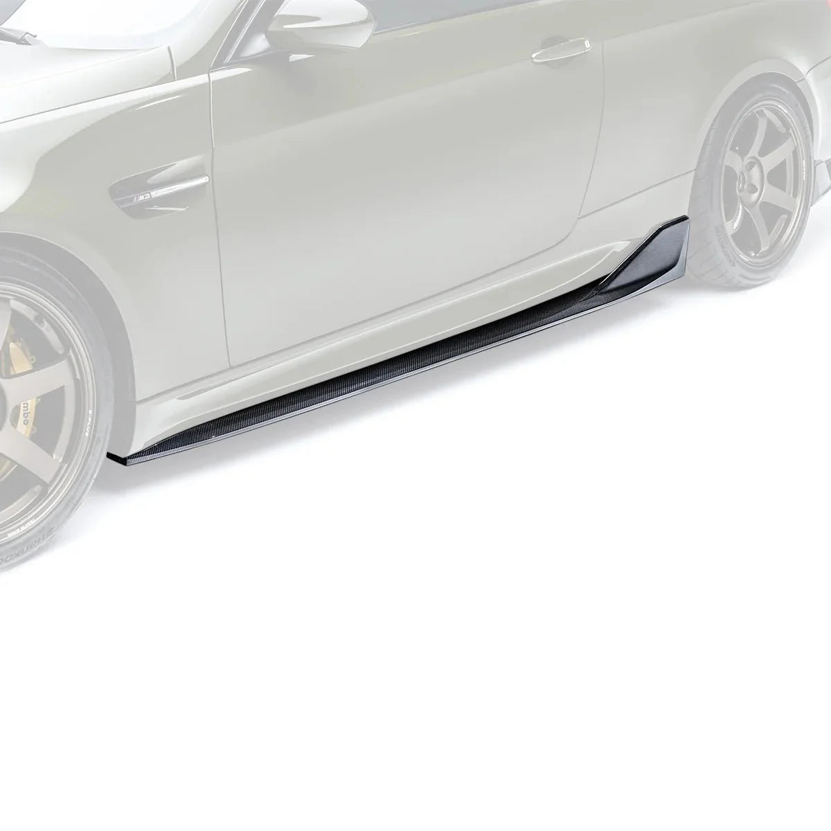 Adro Side Skirts BMW M3 E92 Wet Carbon Fibre Pair with High-Gloss Fini