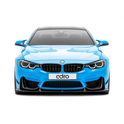 BMW M3 F80 & M4 F82 F83 Pre - Preg Carbon Fibre Front Air Ducts by Adro (2014 - 2020) - | Bumper Inserts & Trim | FD Racing