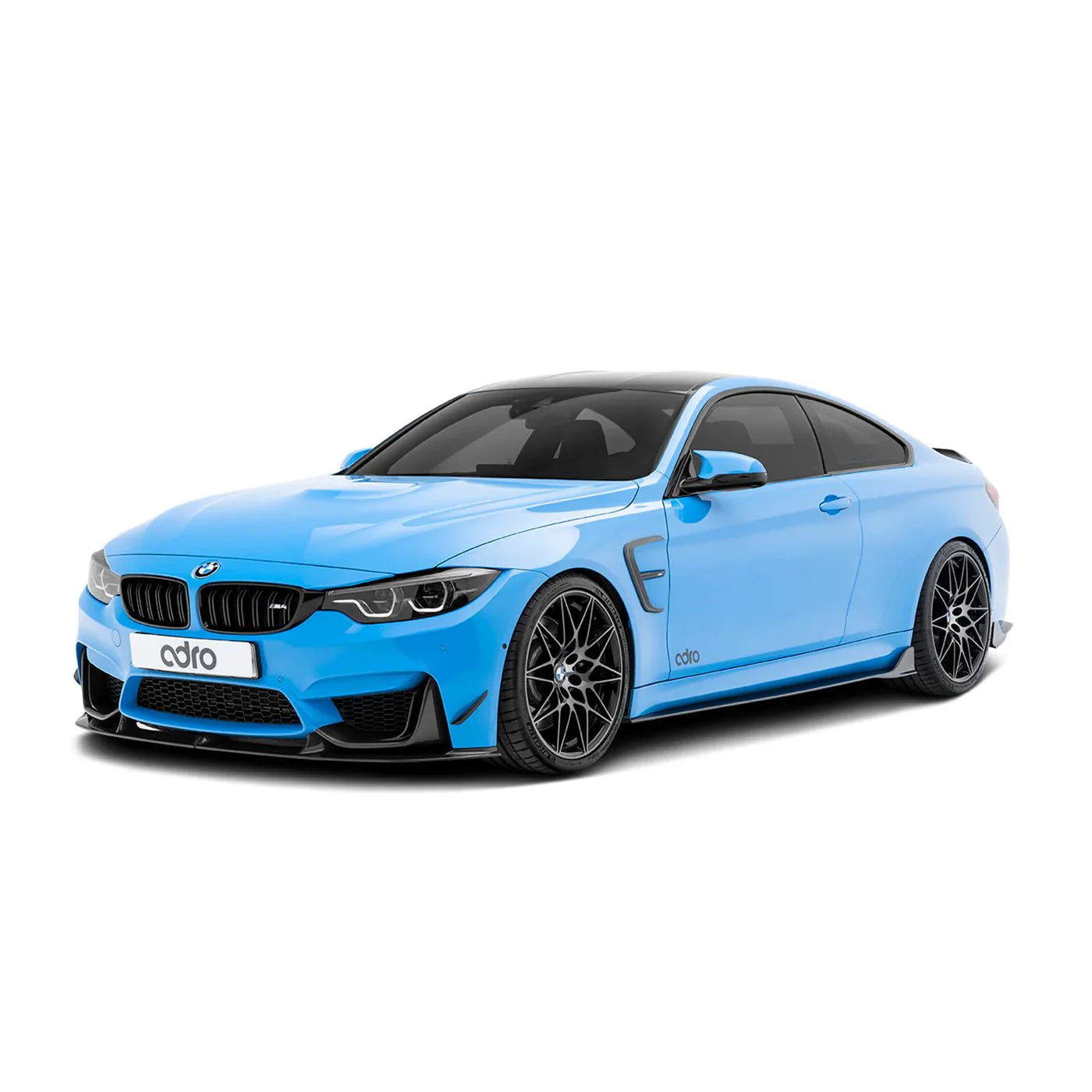 BMW M3 F80 & M4 F82 F83 Pre - Preg Carbon Fibre Front Air Ducts by Adro (2014 - 2020) - | Bumper Inserts & Trim | FD Racing