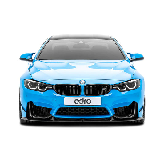 BMW M3 F80 & M4 F82 F83 Pre - Preg Carbon Fibre Front Splitter by Adro (2014 - 2020) - | Front Lips & Splitters | FD Racing