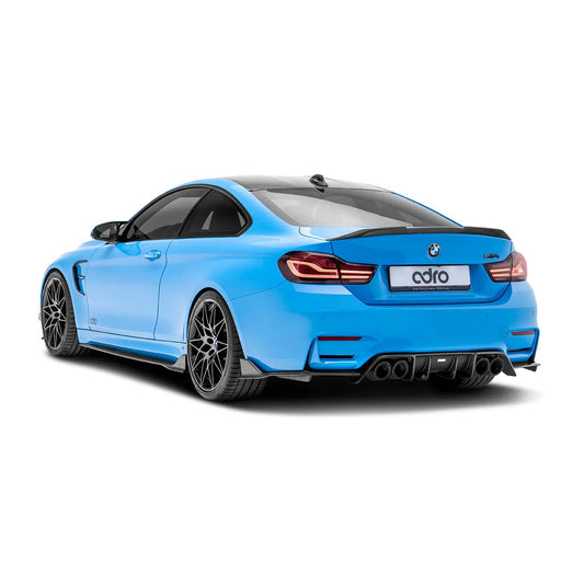 BMW M3 F80 & M4 F82 F83 Pre - Preg Carbon Fibre Rear Diffuser by Adro (2014 - 2020) - | Rear Diffusers | FD Racing