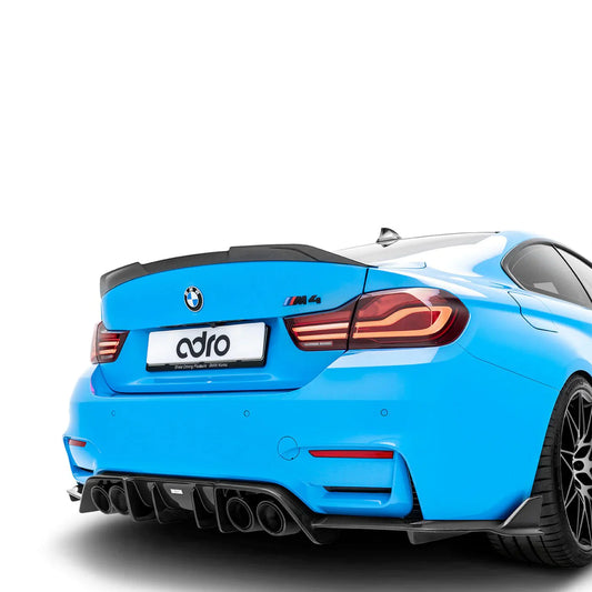 BMW M3 F80 & M4 F82 F83 Pre - Preg Carbon Fibre Rear Diffuser by Adro (2014 - 2020) - | Rear Diffusers | FD Racing