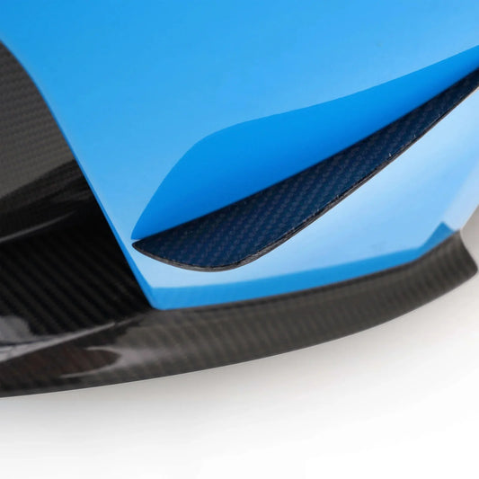 BMW M3 F80 & M4 F82 Pre - Preg Carbon Fibre Front Bumper Canards by Adro (2014 - 2020) - | Fender Trim | FD Racing