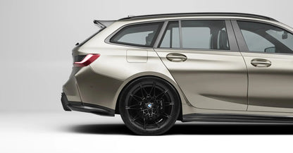 ZAERO EVO-S Diffuser Extensions Gloss Black for BMW M3 G80