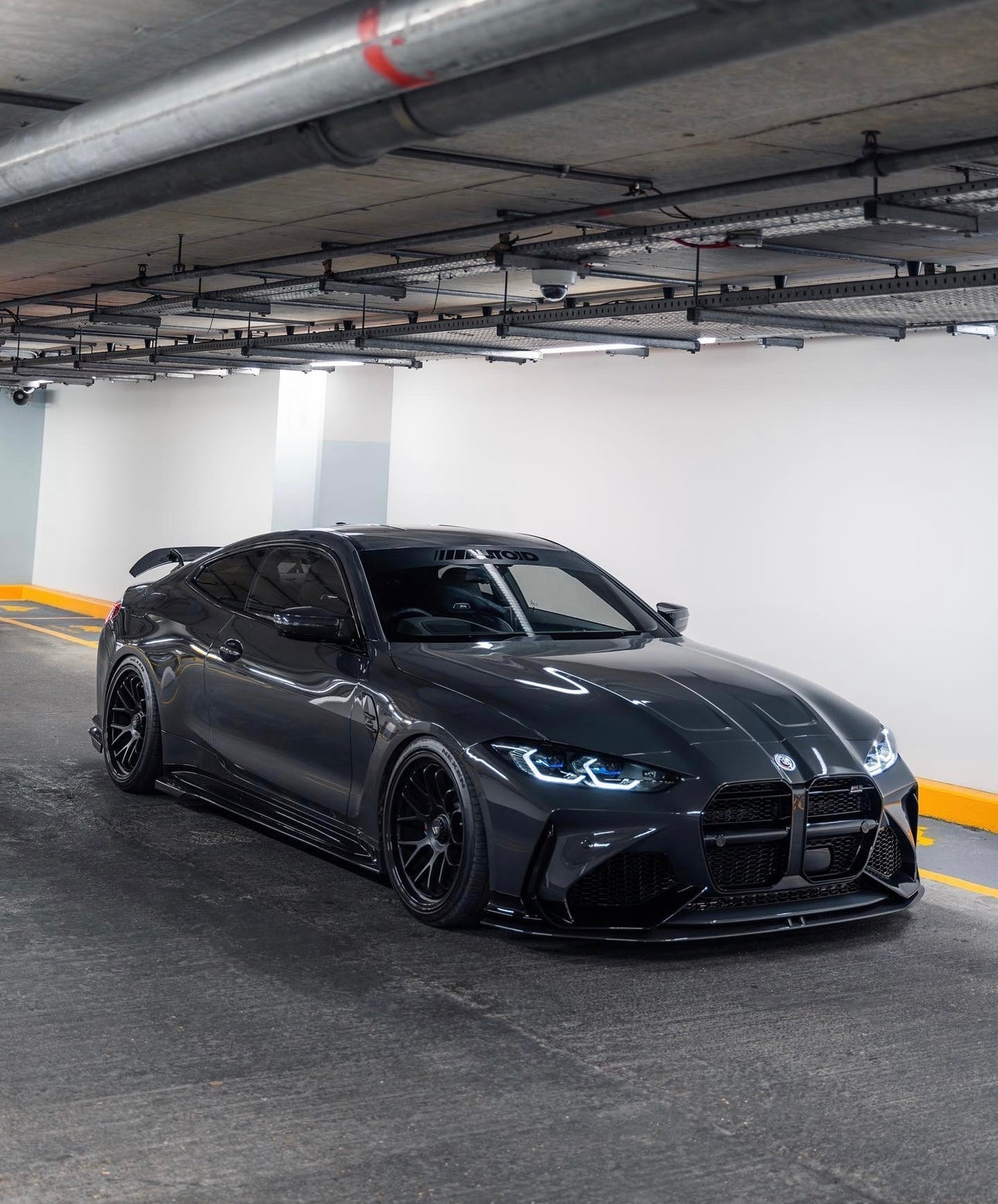 BMW M3 G80 G81 & M4 G82 G83 Carbon Fibre Splitter for Front Bumper by Adro (2021+) - | Front & Rear Bumpers | FD Racing