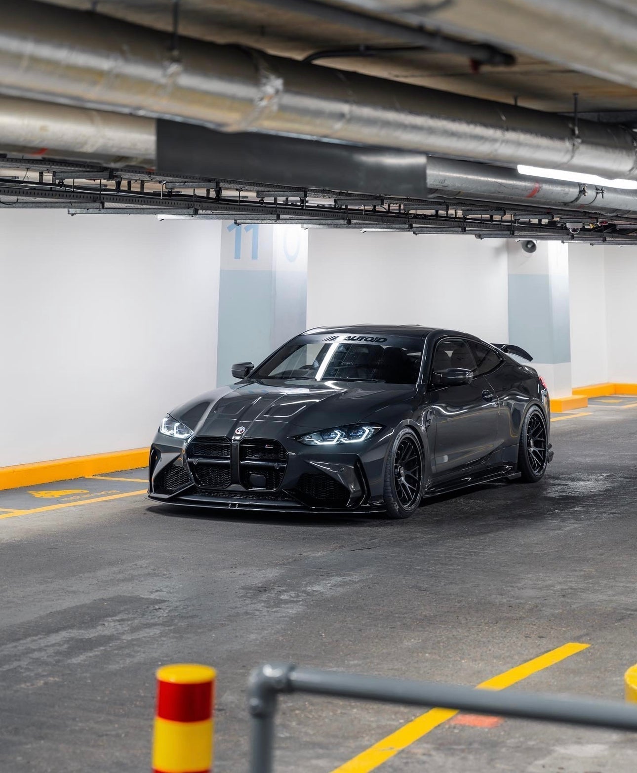 BMW M3 G80 G81 & M4 G82 G83 Carbon Fibre Splitter for Front Bumper by Adro (2021+) - | Front & Rear Bumpers | FD Racing