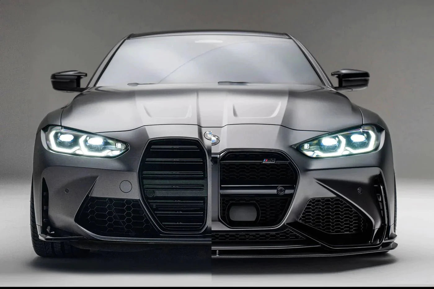 BMW M3 G80 G81 & M4 G82 G83 Carbon Fibre Splitter for Front Bumper by Adro (2021+) - | Front & Rear Bumpers | FD Racing