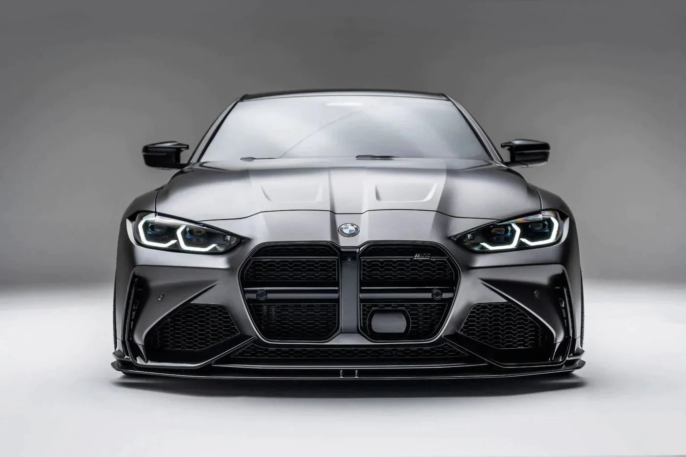 BMW M3 G80 G81 & M4 G82 G83 Carbon Fibre Splitter for Front Bumper by Adro (2021+) - | Front & Rear Bumpers | FD Racing