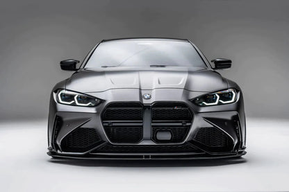 BMW M3 G80 G81 & M4 G82 G83 Carbon Fibre Splitter for Front Bumper by Adro (2021+) - | Front & Rear Bumpers | FD Racing