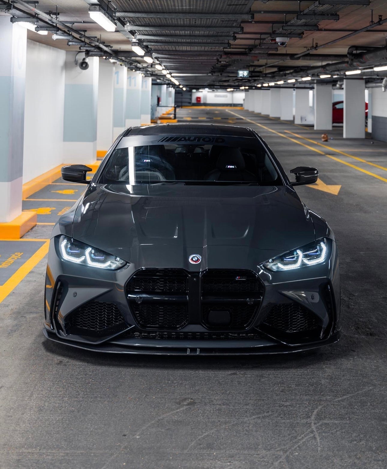 BMW M3 G80 G81 & M4 G82 G83 Carbon Fibre Splitter for Front Bumper by Adro (2021+) - | Front & Rear Bumpers | FD Racing