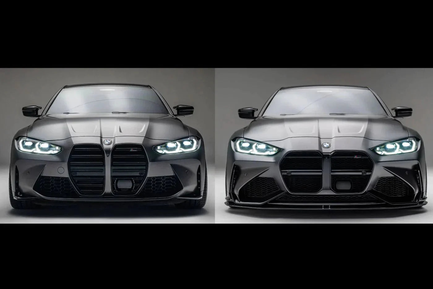 BMW M3 G80 G81 & M4 G82 G83 Carbon Fibre Splitter for Front Bumper by Adro (2021+) - | Front & Rear Bumpers | FD Racing