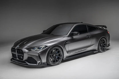 BMW M3 G80 G81 & M4 G82 G83 Dry Carbon Fibre Full Length Side Skirts by Adro (2021+) - | Side Skirts & Winglets | FD Racing
