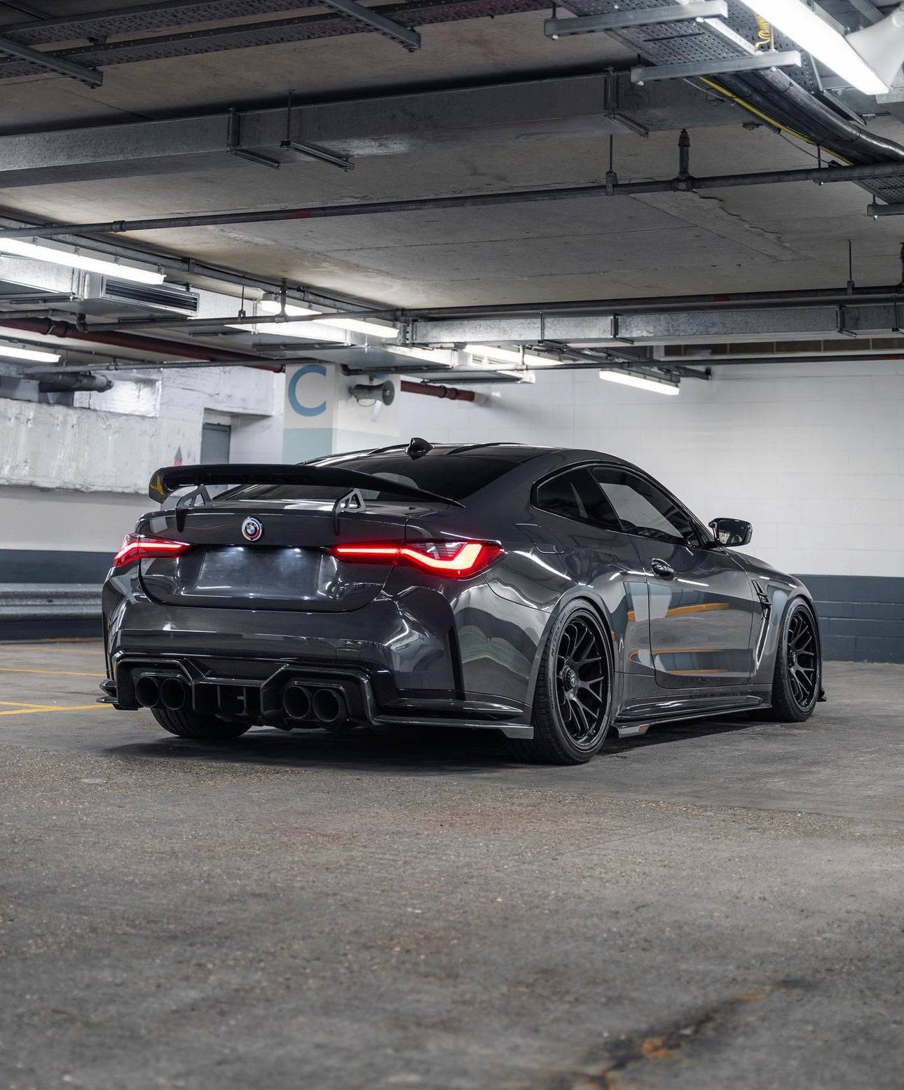 BMW M3 G80 G81 & M4 G82 G83 Dry Carbon Fibre Full Length Side Skirts by Adro (2021+) - | Side Skirts & Winglets | FD Racing