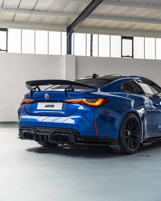 BMW M3 G80 G81 & M4 G82 G83 Dry Carbon Fibre Rear Diffuser by Adro (2021+) - | Rear Diffusers | FD Racing