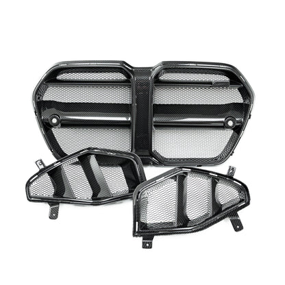 Adro BMW M3 G80 M4 G82 Carbon Fibre Grilles & Ducts for V1 (2021+)