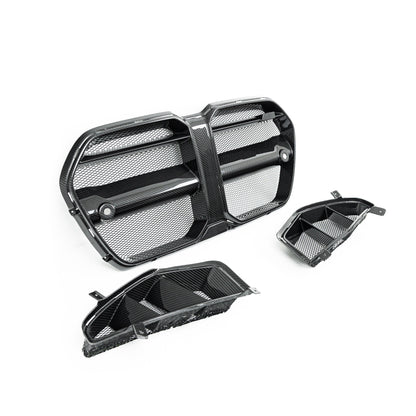 Adro BMW M3 G80 M4 G82 Carbon Fibre Grilles & Ducts for V1 (2021+)