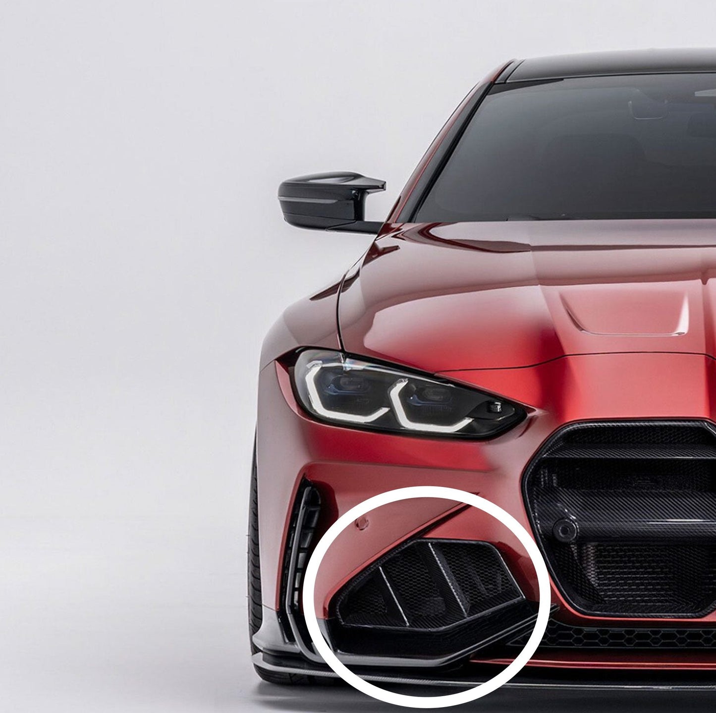 Adro BMW M3 G80 M4 G82 Carbon Fibre Grilles & Ducts for V1 (2021+)