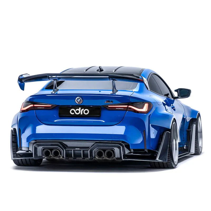 BMW M3 G80 & M4 G82 Dry Carbon Fibre AT - R3 Rear Wing by Adro (2021+) - | Rear Wings | FD Racing