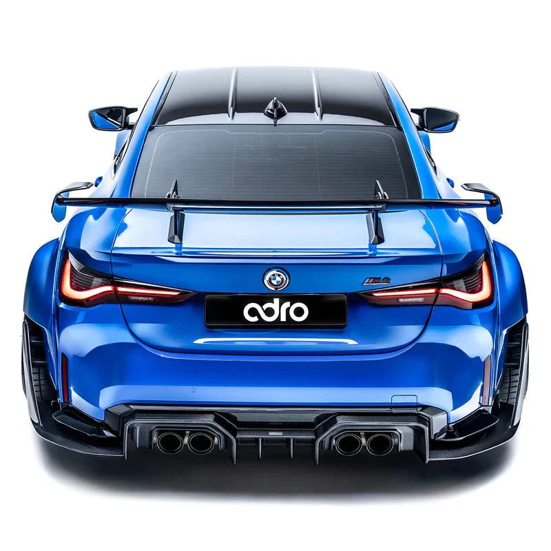 BMW M3 G80 & M4 G82 Dry Carbon Fibre AT - R3 Rear Wing by Adro (2021+) - | Rear Wings | FD Racing