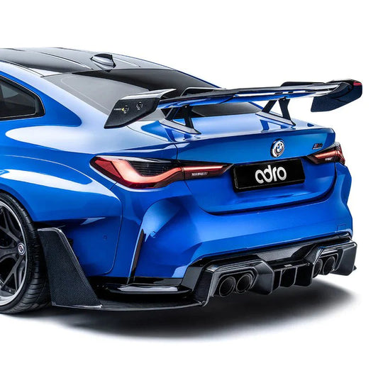 BMW M3 G80 & M4 G82 Dry Carbon Fibre AT - R3 Rear Wing by Adro (2021+) - | Rear Wings | FD Racing