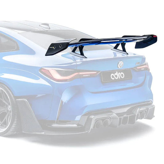 BMW M3 G80 & M4 G82 Dry Carbon Fibre AT - R3 Rear Wing by Adro (2021+) - | Rear Wings | FD Racing