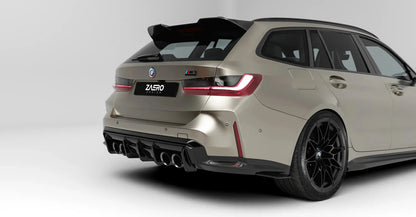 ZAERO EVO-S Rear Spoiler Gloss Black for BMW M3 G81 Touring