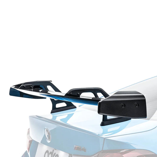 BMW M4 F82 Pre - Preg Carbon Fibre AT - R Swan Neck GT Rear Wing by Adro (2014 - 2020) - | Rear Wings | FD Racing