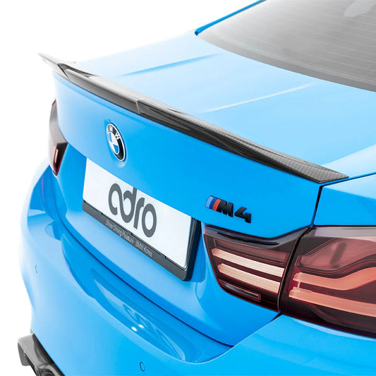 BMW M4 F82 Pre - Preg Carbon Fibre Rear Trunk Spoiler by Adro (2014 - 2020) - | Rear Spoilers | FD Racing
