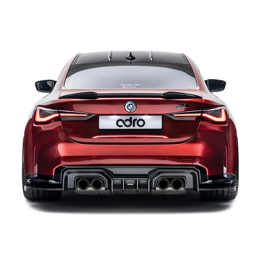BMW M4 G82 Dry Carbon Fibre Rear Trunk Lip Spoiler by Adro (2021+) - | Rear Spoilers | FD Racing