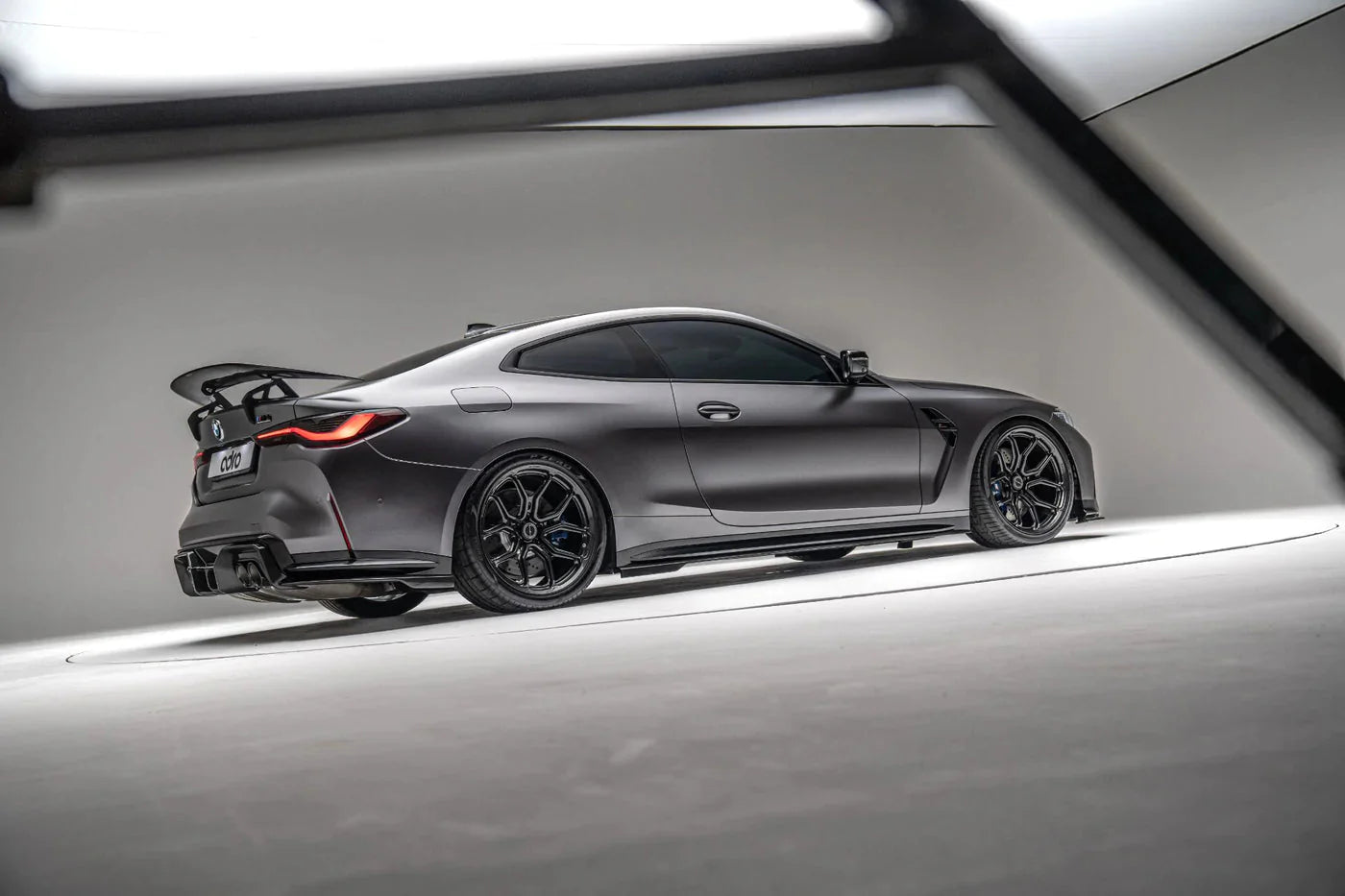 Adro BMW M4 G82 Dry Carbon Fibre Swan Neck Rear Wing (2021+)