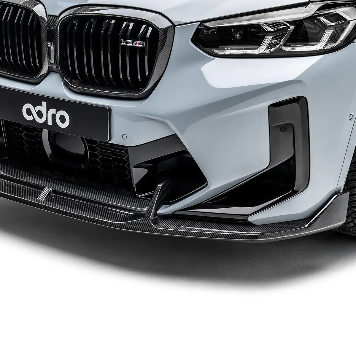 Adro BMW X3M F97 LCI Carbon Fibre Front Splitter (2022+)