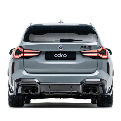 Adro BMW X3M F97 LCI Carbon Fibre Rear Diffuser (2022+)