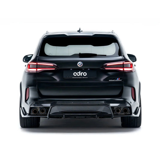 BMW X5M F95 Pre - Preg Carbon Fibre Rear Diffuser by Adro (2020+) - | Rear Diffusers | FD Racing