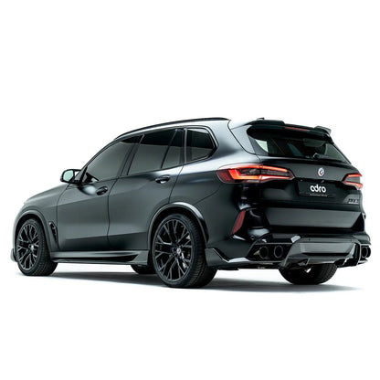 BMW X5M F95 Pre - Preg Carbon Fibre Rear Diffuser by Adro (2020+) - | Rear Diffusers | FD Racing