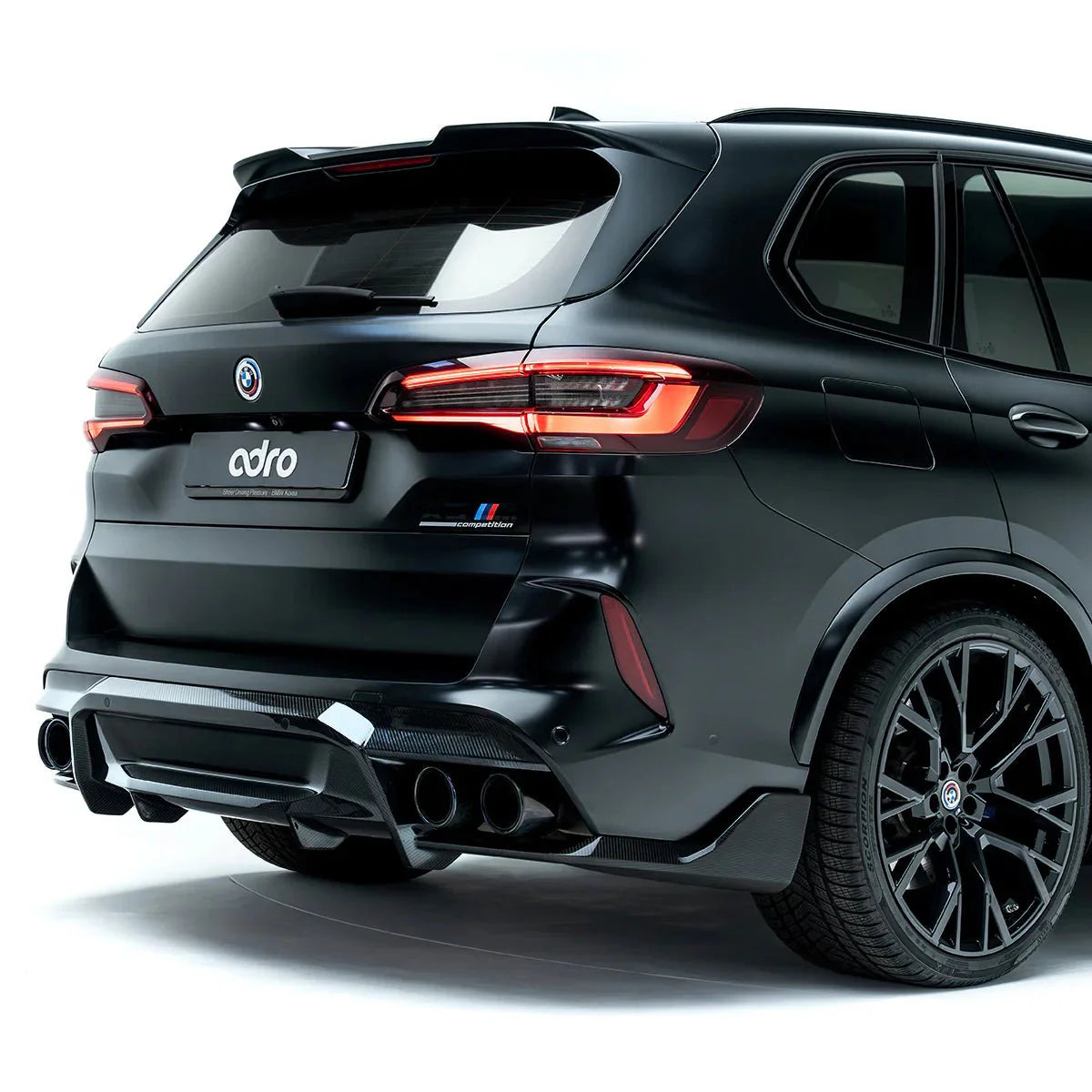 BMW X5M F95 Pre - Preg Carbon Fibre Rear Diffuser by Adro (2020+) - | Rear Diffusers | FD Racing