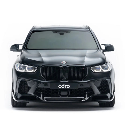 BMW X5M Pre - LCI F95 Pre - Preg Carbon Fibre Front Splitter by Adro (2020 - 2023) - | Front Lips & Splitters | FD Racing