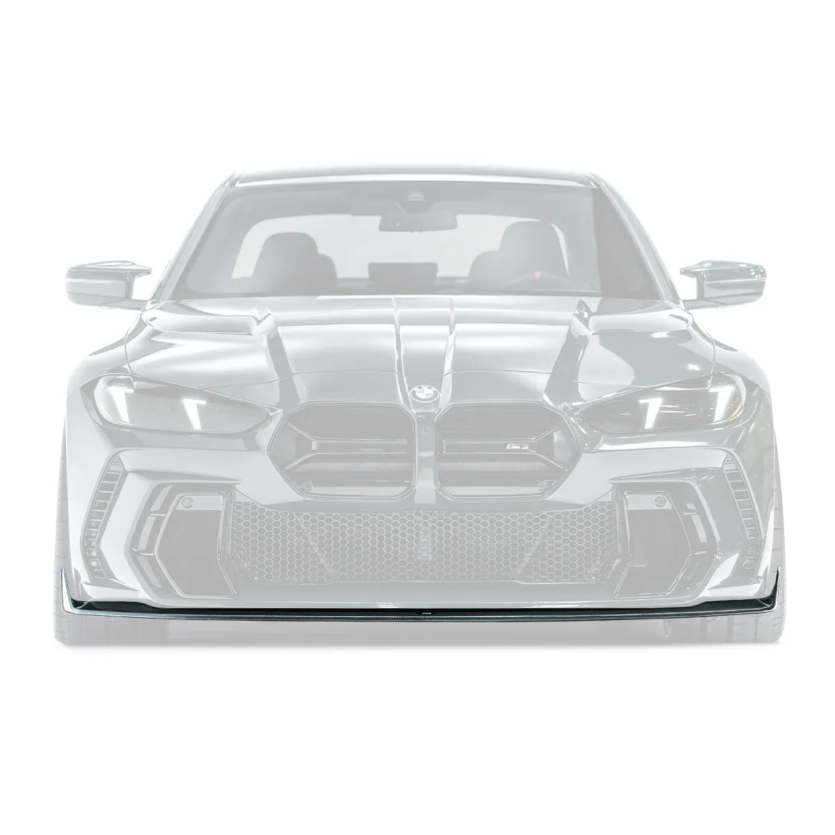 Adro BMW M3 M4 G8X Carbon Front Splitter for V2 Bumper