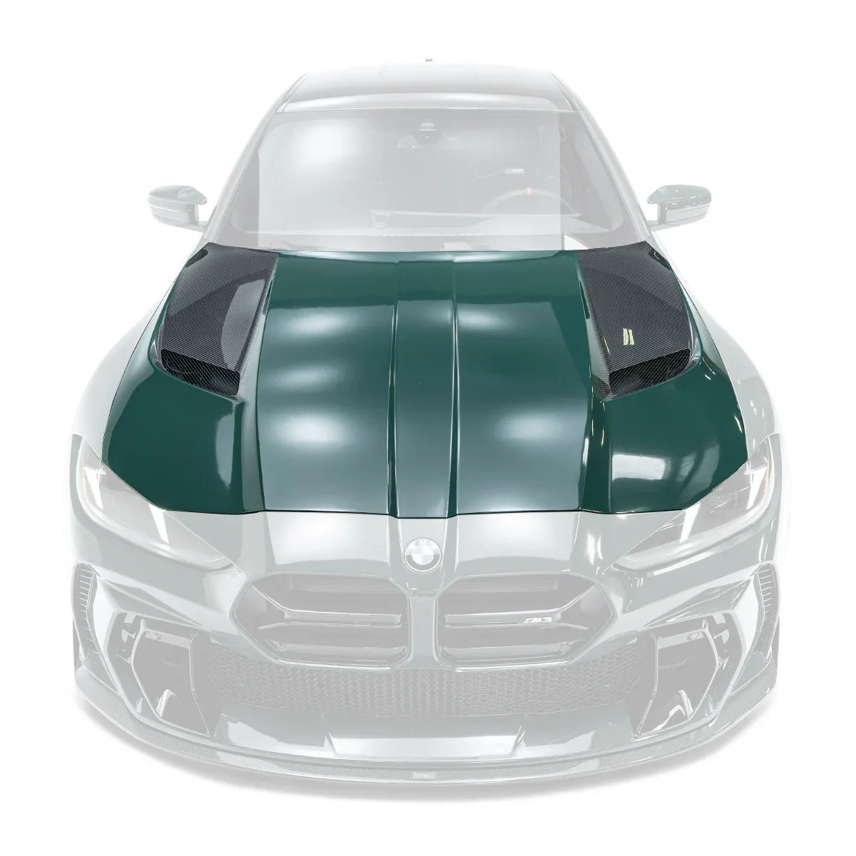 Adro BMW M3 M4 G8X Dry Carbon Front Hood V2