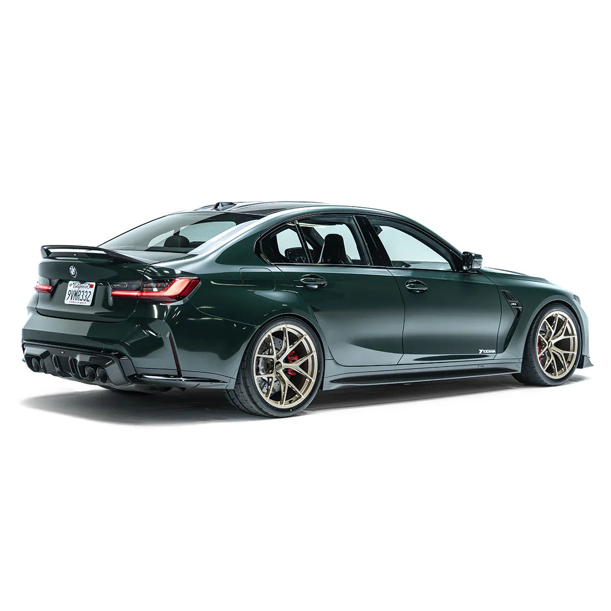 BMW M3 G80 G81 Pre-Preg Carbon Fibre Side Skirts V2 by Adro (2021+) | Side Skirts & Winglets | FD Racing
