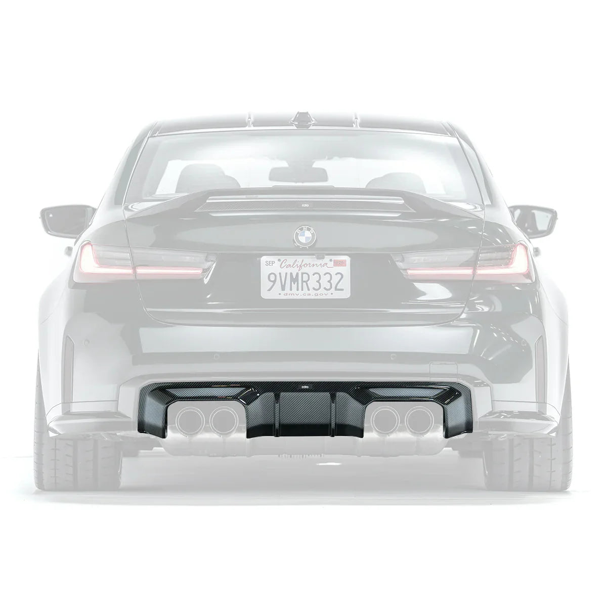 BMW M3 G80 G81 & M4 G82 G83 Pre-Preg Carbon Fibre Rear Diffuser V2 by Adro (2021+) | Rear Diffusers | FD Racing
