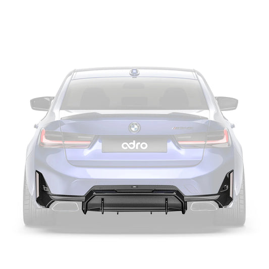 BMW M340i G20 G21 LCI Carbon Fibre Rear Diffuser by Adro (2022+) | Rear Diffusers | FD Racing