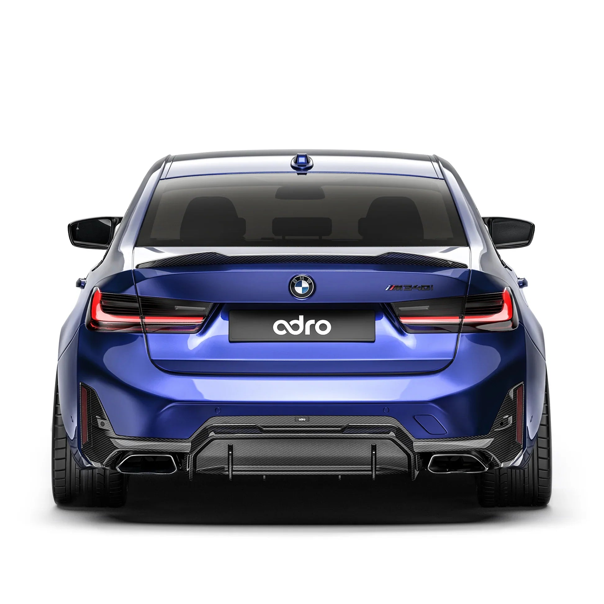 Adro BMW M340i G20 G21 LCI Carbon Fibre Rear Diffuser