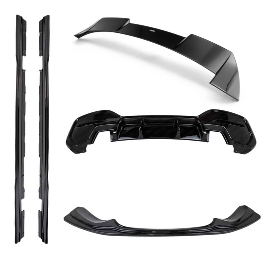 ZAERO EVO-1 V2 Body Kit Gloss Black – BMW M140i M135i F20 F21