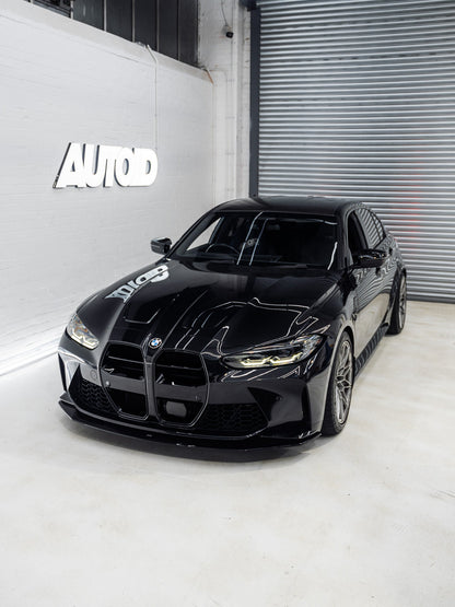 ZAERO EVO-S Front Lip for BMW M3 G80 G81 & M4 G82 G83 Gloss Black