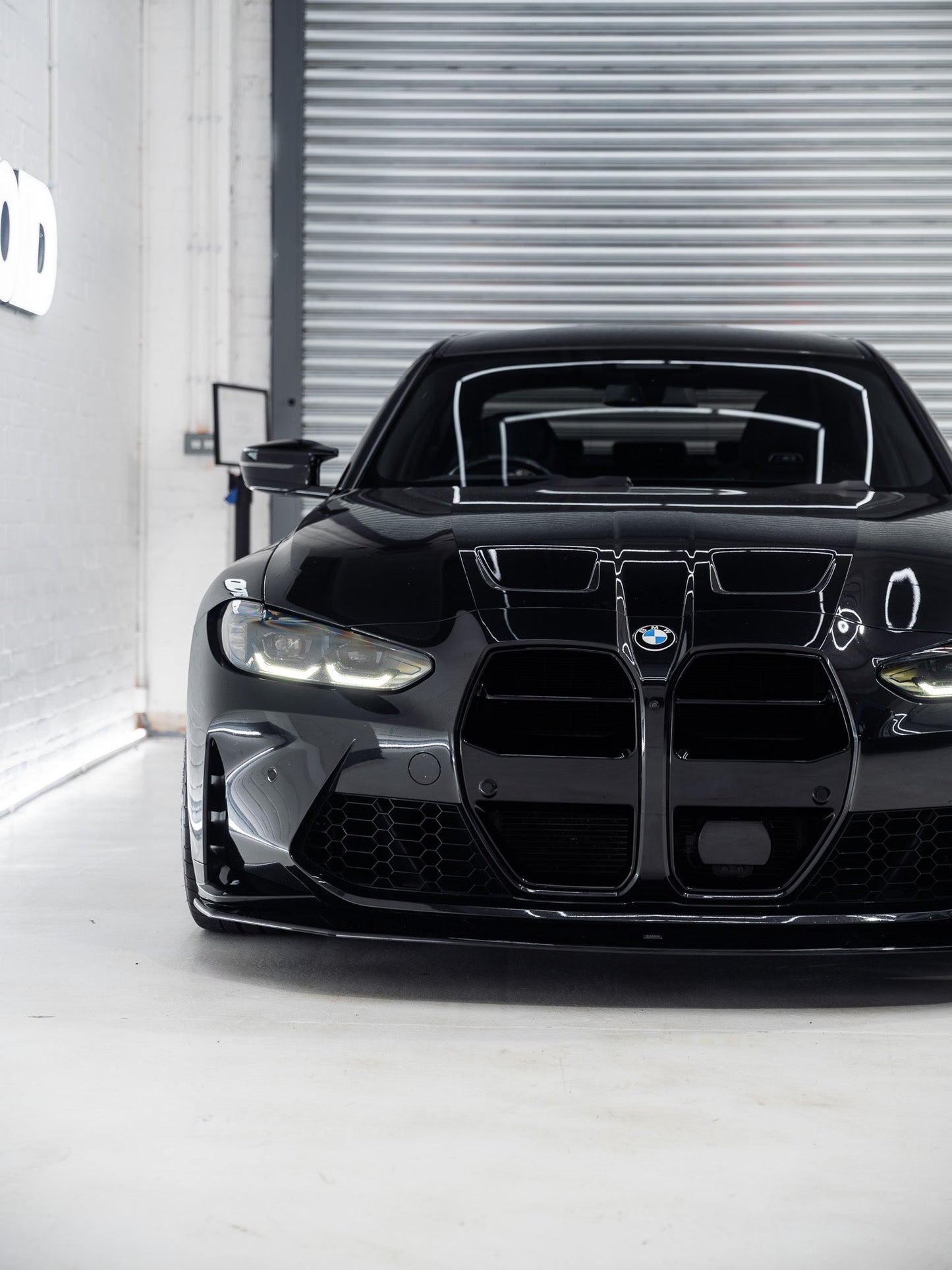 ZAERO EVO-S Front Kidney Grilles Gloss Black BMW M3/M4 G8X