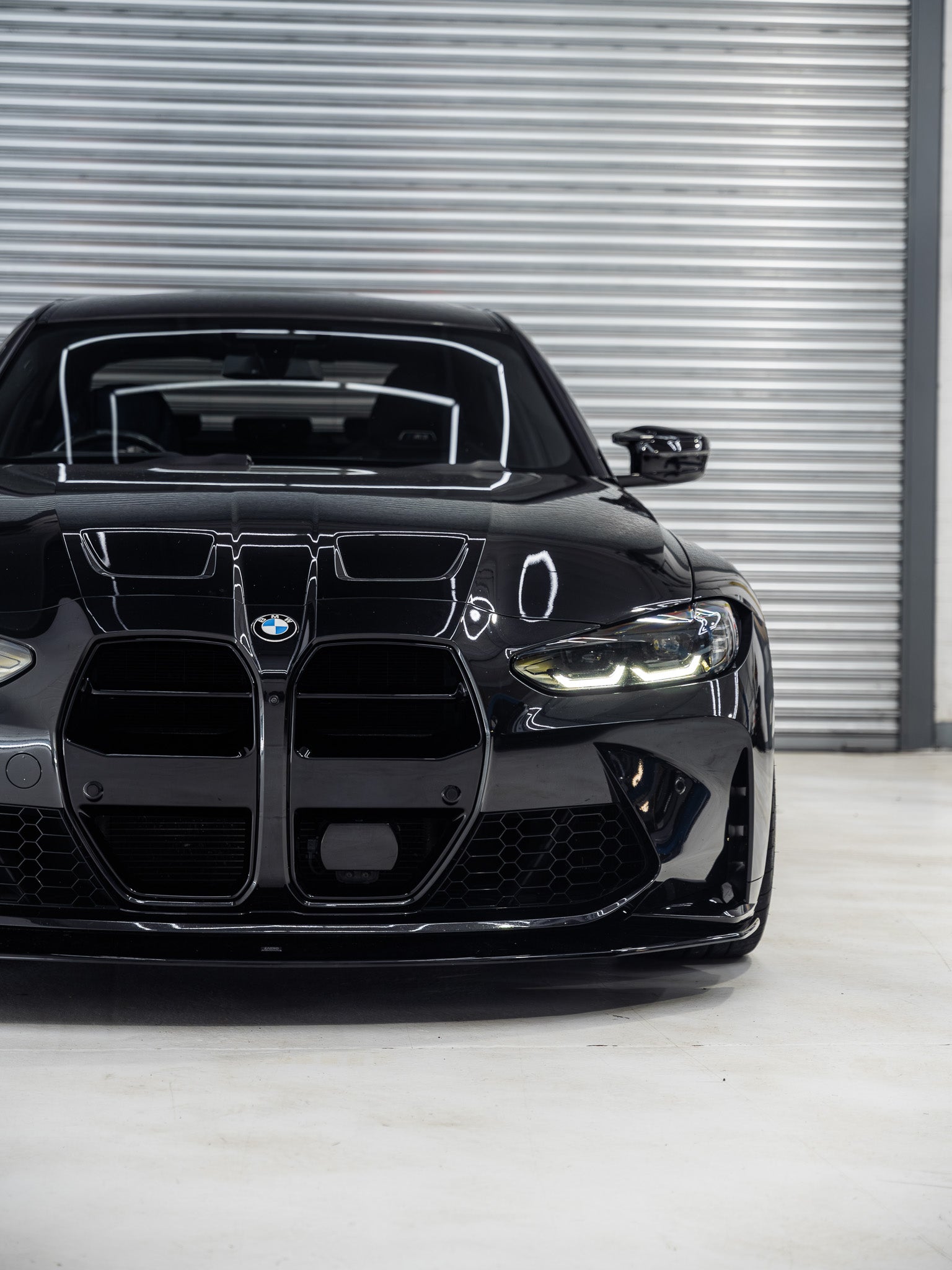 ZAERO EVO-S Front Lip for BMW M3 G80 G81 & M4 G82 G83 Gloss Black