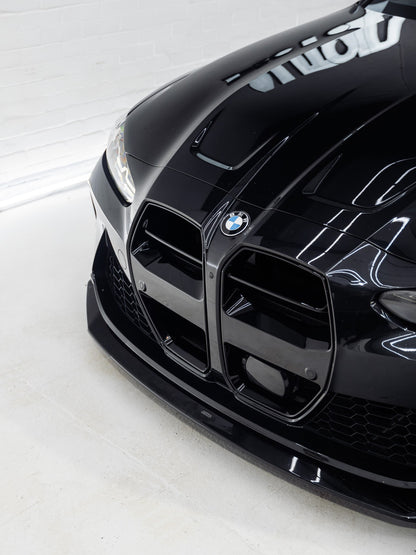ZAERO EVO-S Front Kidney Grilles Gloss Black BMW M3/M4 G8X