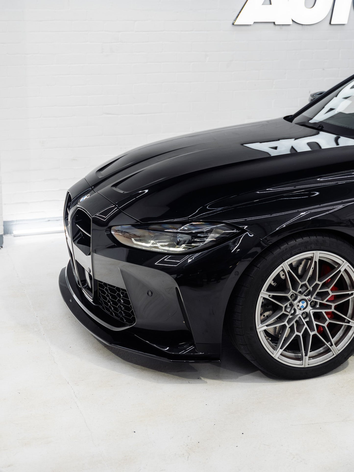 ZAERO EVO-S Front Lip for BMW M3 G80 G81 & M4 G82 G83 Gloss Black
